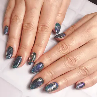 ネイル 深爪を断らない スカルプ高評価店のネイルデザイン