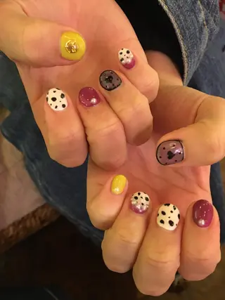 ネイル revia所属・ERI Nailistのネイルデザイン