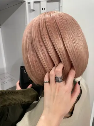 ミディアム 💘MICOTO藤沢 髪質改善ブリーチ💘のヘアスタイル