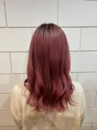 カラー 平野 礼のヘアスタイル