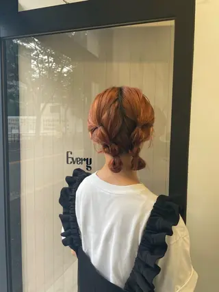 ヘアアレンジ ⛲️every 🌼 平子 歩美 ☺︎のヘアスタイル