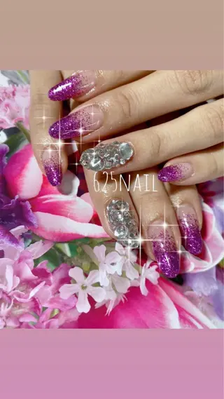ネイル 625nail 無料P有/春日白水のネイルデザイン