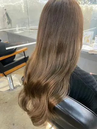 ロング カラー イトウ アキノリのヘアスタイル
