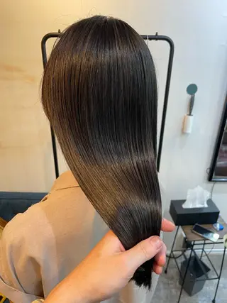 ロング カラー SUN GLOW  サングロウ所属・水素トリートメント／ 髪質改善/ナカノメのヘアスタイル