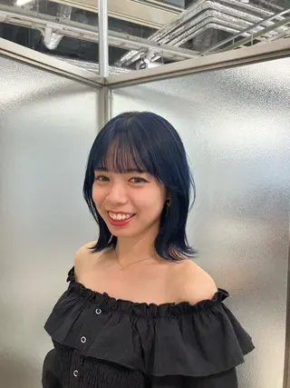 ミディアム GOTODAY シェアサロン梅田NU茶屋町店所属・髪質改善/艶カラー 縮毛矯正/みほのヘアスタイル