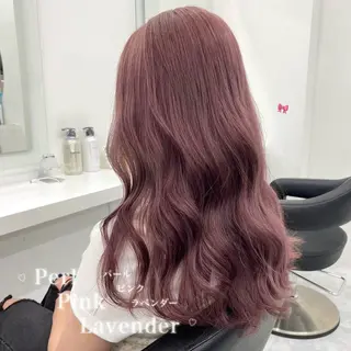 ロング カラー 韓国風艶髪🎀 暖色カラー🤍のヘアスタイル