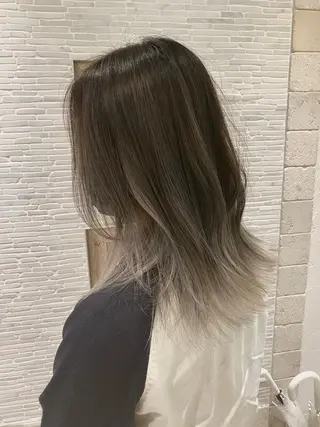 ミディアム カラー 🟡【美髪専門店】 ✨褒め髪/艶髪🟡のヘアスタイル