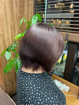 ショート カラー いろあそび所属・12月限定🉐カット モデル募集🉐のヘアスタイル