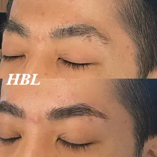 アイブロウ 暖色/ハイトーン/ カラー/HBLのヘアスタイル