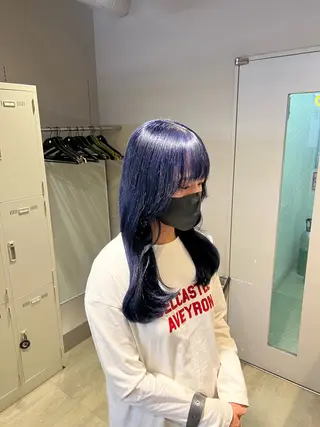 ロング カラー 韓国レイヤーカット /REIのヘアスタイル