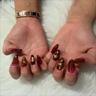 ロング mao .のネイルデザイン