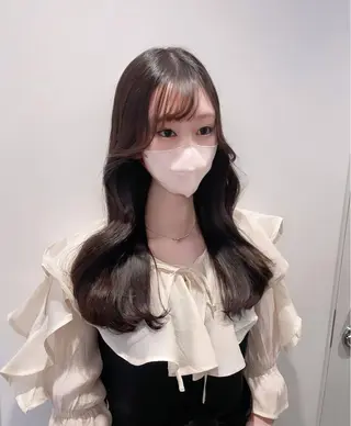 ロング 銀座／レイヤーカット 🤍内野すみれのヘアスタイル