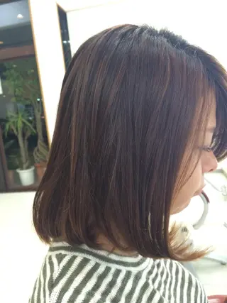 ミディアム いけだ ゆうのヘアスタイル