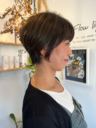 ショート カラー si6【シーム】 小田みきのヘアスタイル