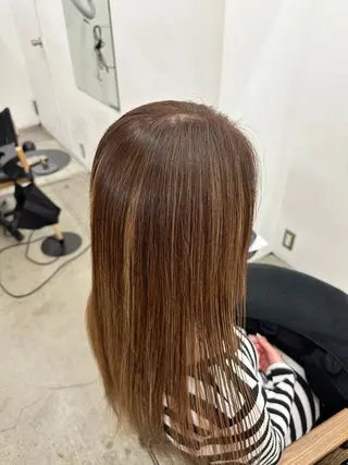 カラー ダブルカラー 大募集中❣️ あいりのヘアスタイル