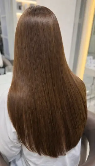 ロング カラー BONDZSALON麻布十番パティオ通り店所属・マエザワ リュウのヘアスタイル