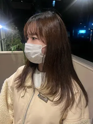 ミディアム RosierBlue 工藤のヘアスタイル