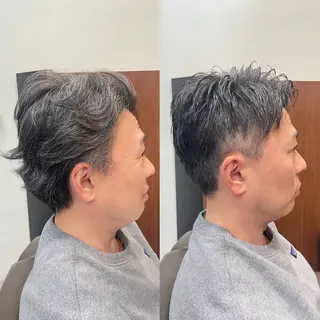 ショート メンズ トレサンパ所属・💈トレサンパ 💈金山駅✂︎愛実のヘアスタイル