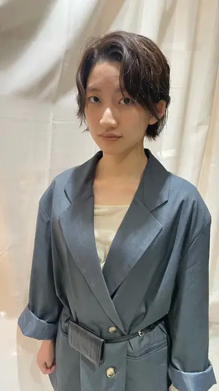 ショート { door } Kawasakiのヘアスタイル