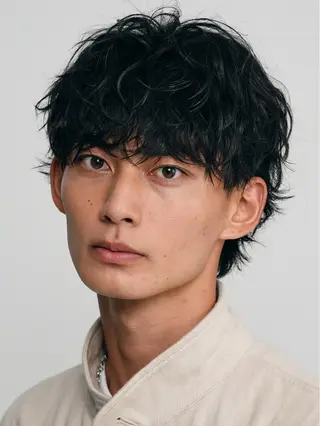 ショート パーマ メンズ fifth栄所属・メンズパーマ 名古屋/水谷颯のヘアスタイル