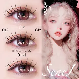 マツエク・マツパ 大阪梅田 SAKI 韓国風束感まつ毛のマツエク・マツパデザイン