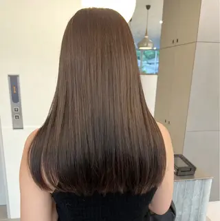 ロング 🍎デザインカラー /カエデ🍎のヘアスタイル