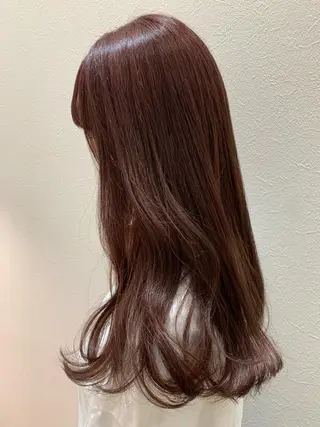 ロング カラー hub hair レイヤー/透明感のヘアスタイル