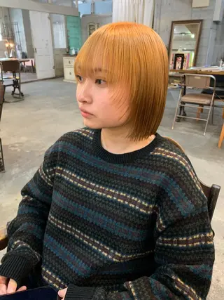 ショート カラー ヘアアレンジ メンズ キッズ ravens代表 🍀【ヒロム】🍀のヘアスタイル