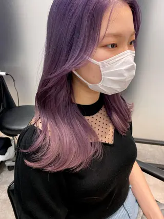 ロング カラー 韓国ヘア🇰🇷 トヨキトキコのヘアスタイル