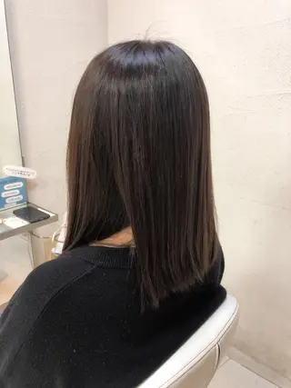 ミディアム 阿部 美咲のヘアスタイル