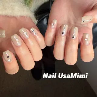 ミディアム 本町Nail Usa Mimi  SAKIのネイルデザイン