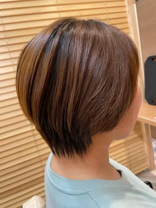 ショート 岸田 怜奈のヘアスタイル