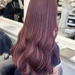 ロング カラー Parve Mix 森 美遥🇰🇷🩶のヘアスタイル