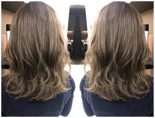 セミロング カラー BOOTH share salon所属・ハタケヤマヨシキ ／BOOTHのヘアスタイル