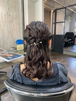 セミロング ヘアアレンジ アレンジ指名 no.1✨ｈａｋｏのヘアスタイル