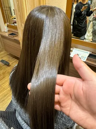 セミロング カラー ヘアアレンジ select 大森 慶斗のヘアスタイル