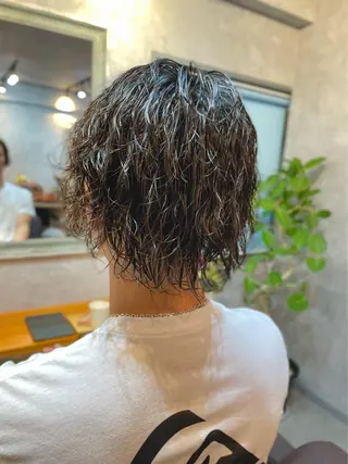 パーマ メンズ 藤沢駅徒歩3分 ✨KAZUのヘアスタイル
