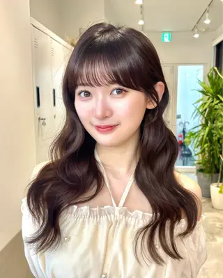 ロング レイヤーカット/ ほたる🌼のヘアスタイル