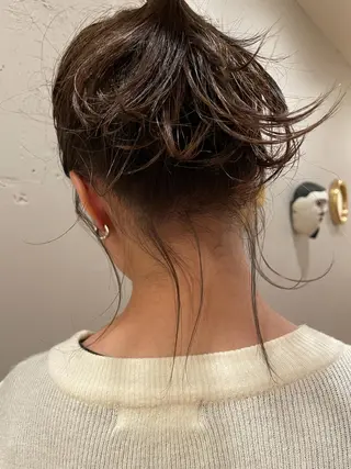 ミディアム カラー ⚪️ISHIZUKA AOI⚪️のヘアスタイル