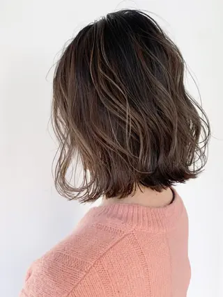 カラー パーマ ヘアアレンジ ITbyALBUM 中野店のヘアスタイル