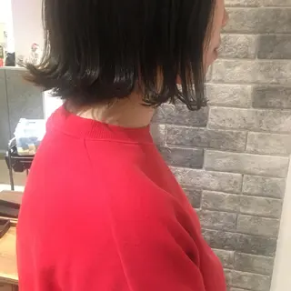 ミディアム ボブ/暖色/デザイン KOYUKI⛄️のヘアスタイル