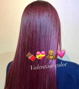 カラー イシイ ハルナ 🤍のヘアスタイル