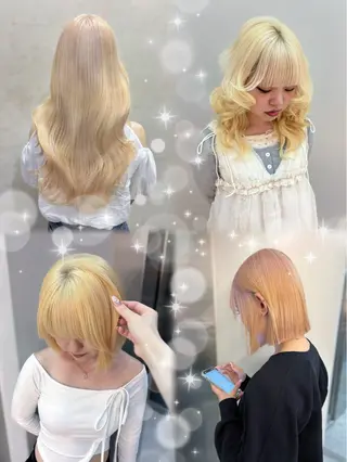 ミディアム カラー soyon名古屋/ fuka🎀のヘアスタイル