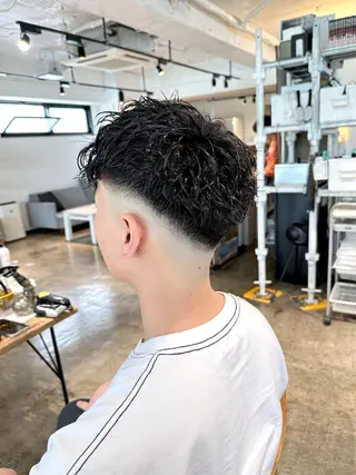 パーマ メンズ 骨格補正施術/メンズ 専門美容師/YUYAのヘアスタイル