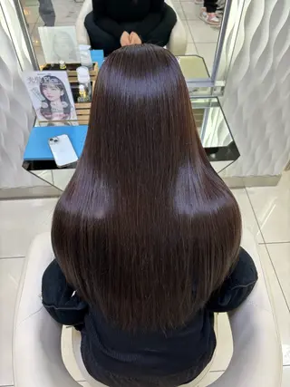 ロング ABE SYOKAのヘアスタイル