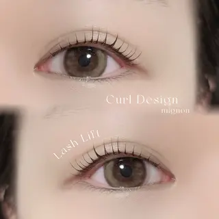 マツエク・マツパ mignon/ 吉田茜のマツエク・マツパデザイン