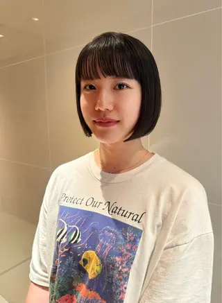 ショート ボブ/ショート 吉田竣のヘアスタイル