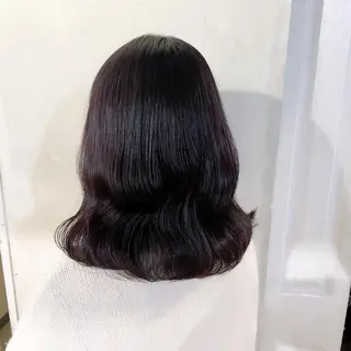 ミディアム カラー ヘアアレンジ 韓国風ヘア♥ nonoのヘアスタイル