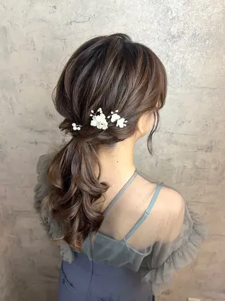 ミディアム 【カメレオン】 しょうた  みくꨄのヘアスタイル