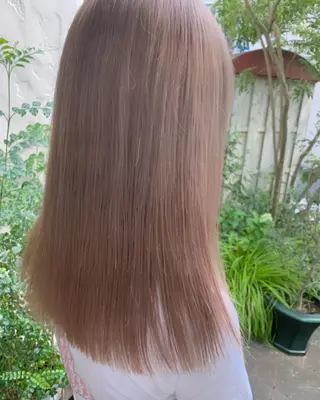 セミロング 高リピート/レイヤー 骨格似合わせ/色持ちのヘアスタイル